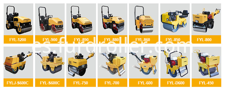 Mini rodillo de camino Furd Furd Mini Road Roller